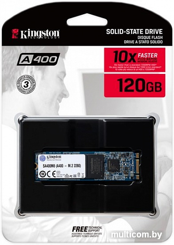 SSD Kingston A400 120GB SA400M8/120G