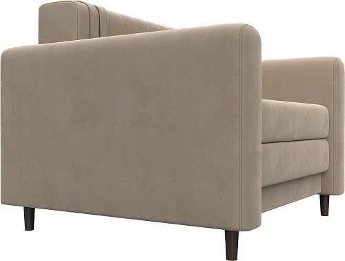 Кресло-кровать Лига диванов Лига-070 132556 (велюр Seven 729 бежевый)