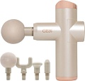 Перкуссионный массажер Gess Revolver GESS-877 Mini (бежевый)