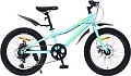 Детский велосипед Nialanti Pixel 1.0 MD 2025 (бирюзовый)