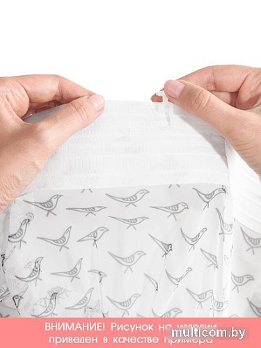 Комплект штор JoyArty Дедушка Мороз с подарками 1.45x1.8 м tul_185482_145x180 (2 шт)