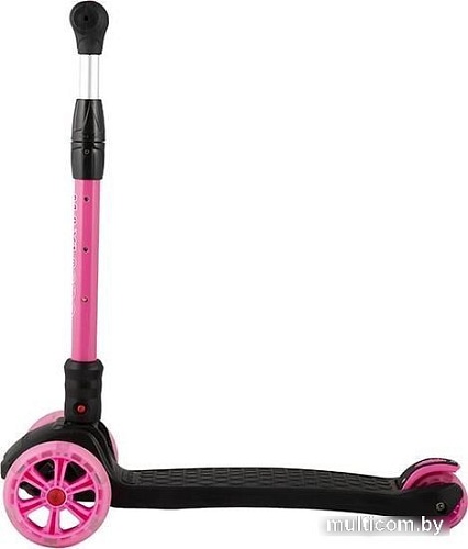 Трехколесный самокат Maxiscoo Junior Delux MSC-J072001D (черный/розовый)