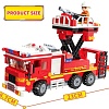 Конструктор Qman Mine City 12013 FireLine rescue