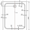 Душевой поддон Vincea VST-2AR-8010 100x80 см