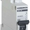 Выключатель автоматический Generica ВА 47-29 1Р 10А 4.5кА MVA25-1-010-C