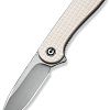 Складной нож Civivi Elementum D2 Steel Satin Finished Handle G10 Ivory C907A-3