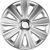 Набор колпаков на диски Versaco Aviator 15&quot; 15AVIATORCARBONS (4шт, карбон/серебристый)