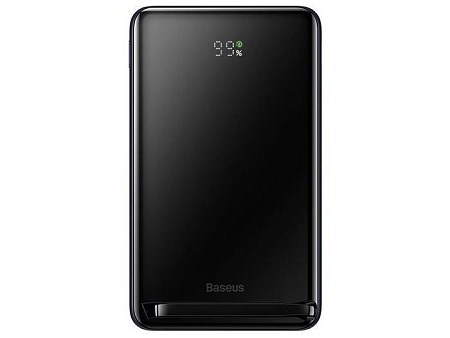 Внешний аккумулятор Baseus Magnetic Bracket Wireless Fast Charge 10000mAh (белый)