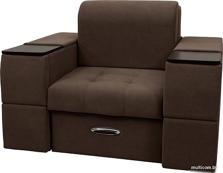 Сириус Лидер-13 ППУ 135x110 (Eva 27 велюр коричневый)