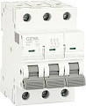 Выключатель автоматический GEYA GYM9-3P-10B 3P 10A B 6kA 3M GYM93P10B