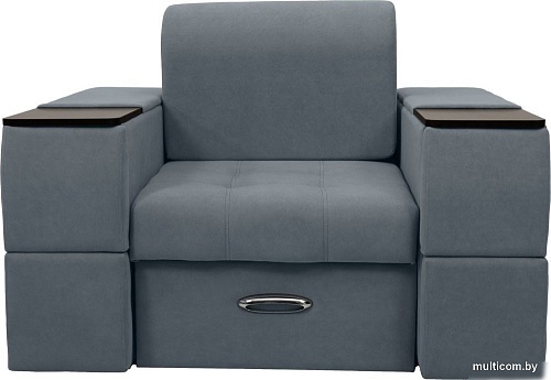 Сириус Лидер-13 ППУ 135x110 (Eva 32 велюр серый)