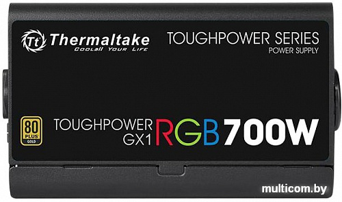 Блок питания Thermaltake Toughpower GX1 RGB 700W Gold TP-700AH2NKG