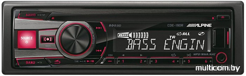 CD/MP3-магнитола Alpine CDE-190R