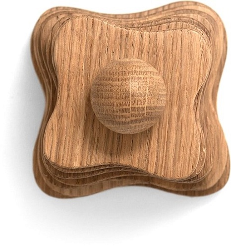 Пирамидка Polle Toys Пирамидка с сечением цветок TO0414OA00 (дуб)