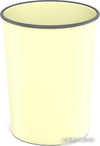Корзина для бумаг Erich Krause Pastel 58455 (желтый)