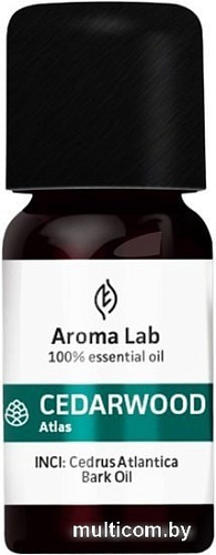 Косметика по уходу за телом Aroma Lab Эфирное масло кедра атласского Cedarwood Atlas Essential 10 мл