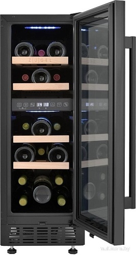 Винный шкаф ZUGEL ZCWI170DB Dual Zone