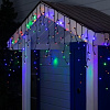 Бахрома Luazon 3x0.6 м 160 LED 3584193 (черный ПВХ провод, мульти)