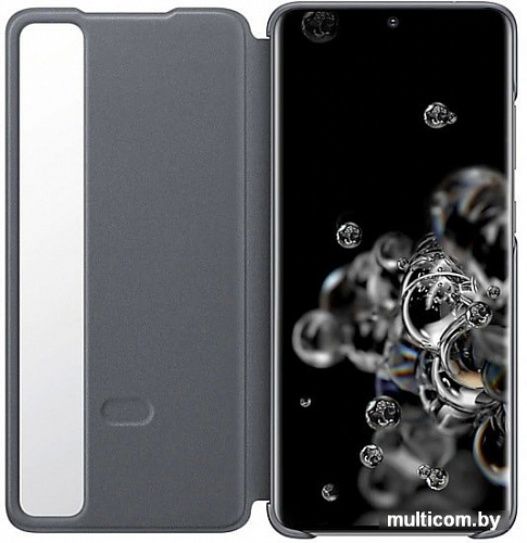 Чехол Samsung Smart Clear View Cover для Galaxy S20 Ultra (серый)