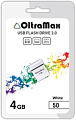 USB Flash Oltramax 50 4GB (белый)