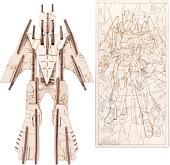 3Д-пазл Lemmo Трансформер Ястреб 0198