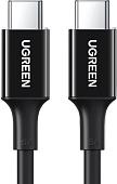 Кабель Ugreen US300 80372 USB Type-C - USB Type-C (2 м, черный)