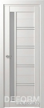 Межкомнатная дверь Юркас Deform D19 ДО 90x200 (дуб шале снежный/мателюкс)