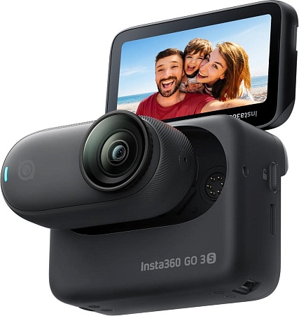 Экшен-камера Insta360 GO 3S 128GB (черный)
