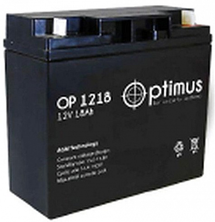 Аккумулятор для ИБП Optimus OP 1218 (12В/18 А&middot;ч)
