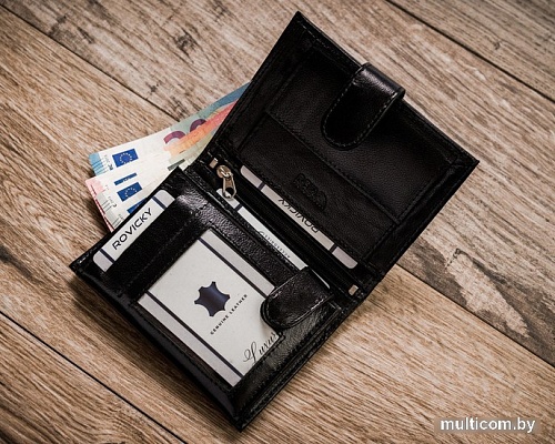 Кошелек Cedar Rovicky R-RM-10L-GCL (черный)