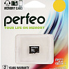 Карта памяти Perfeo microSDHC Class 10 16GB [PF16GMCSH10]