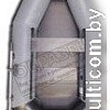 Гребная лодка Vivax К220 с полом-книгой (без киля, серый/черный)