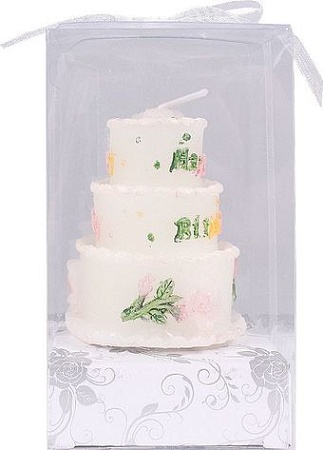 Фигурная свеча Darvish Парафиновая Тортик DV-H-27