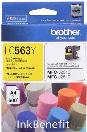 Картридж Brother LC563Y