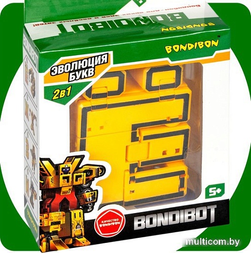 Трансформер Bondibon Bondibot Буква Ё ВВ5492