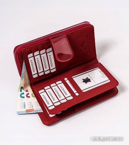 Кошелек Cedar Lorenti 76116-SBR-RFID (красный)