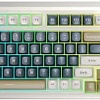 Клавиатура AULA S99 (бежевый/синий/зеленый)