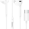 Наушники Hoco M101 USB Type-C (белый)