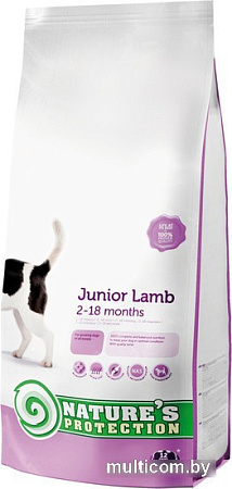 Корм для собак Nature's Protection dog Junior Lamb 7.5 кг