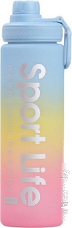 Бутылка для воды Sundays Life (0.8л, голубой)