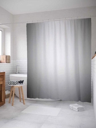 Шторка-занавеска для ванны JoyArty Дождливый день sc_13573