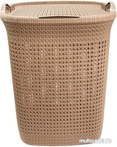 Корзина Эльфпласт Paola 55 л (бежевый)