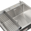 Кухонная мойка ARFEKA ECO AR 600*500 + AR RM 01 + AR DS 11 SATIN