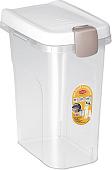 Контейнер для корма Stefanplast 98400 (прозрачный/белый)