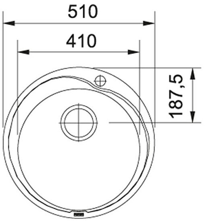 Кухонная мойка Franke Rox 610-41 (нержавеющая сталь)