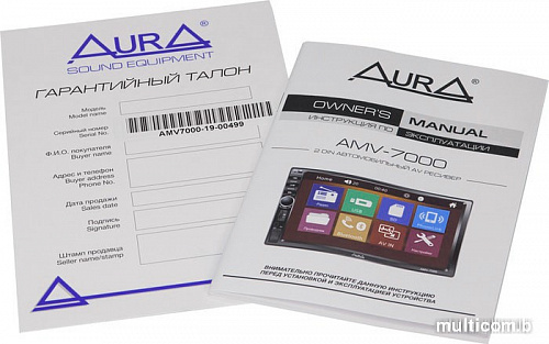 USB-магнитола Aura AMV-7000