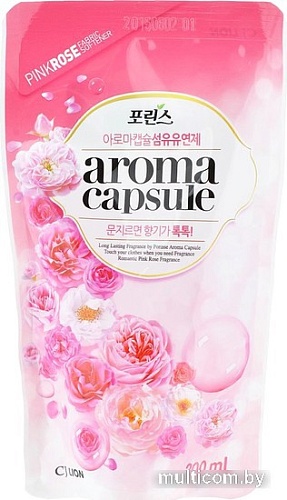 Кондиционер для белья Lion Aroma Capsule с ароматом розы 300 мл
