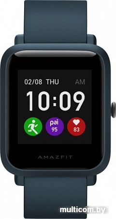 Умные часы Amazfit Bip S Lite (темно-синий)