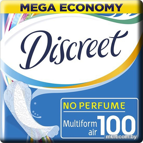 Прокладки ежедневные Discreet Air Multiform Trio (100 шт)