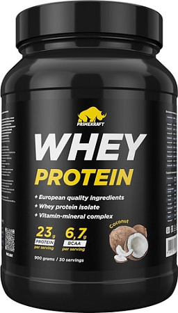 Протеин Prime Kraft Whey Coconut (900г, кокос)